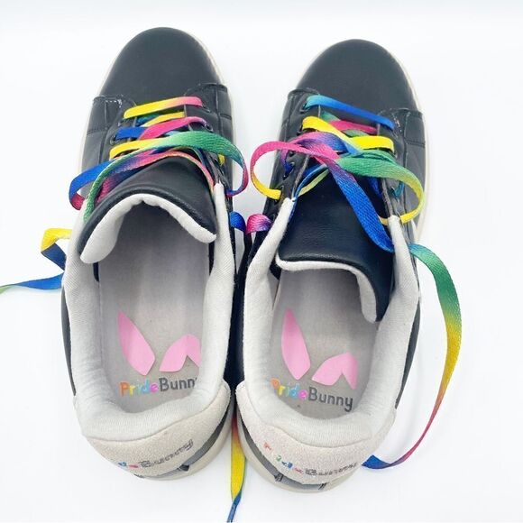 Pride Bunny leather and suede sneakers - M6 / W7 unisex - Picture 10 of 11